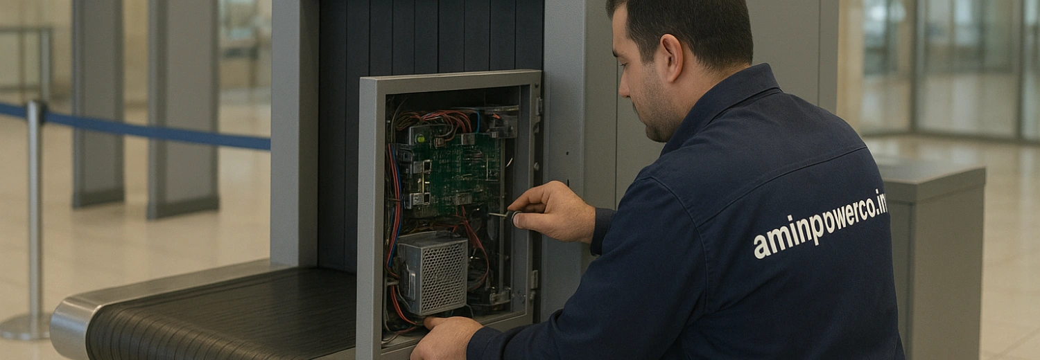 تعمیر دستگاه ایکس ری بازرسی فرودگاهی