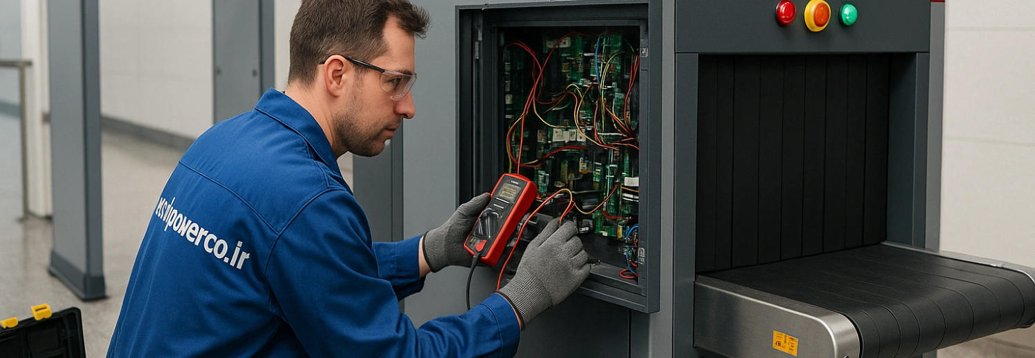 تعمیر دستگاه ایکس ری بازرسی فرودگاهی