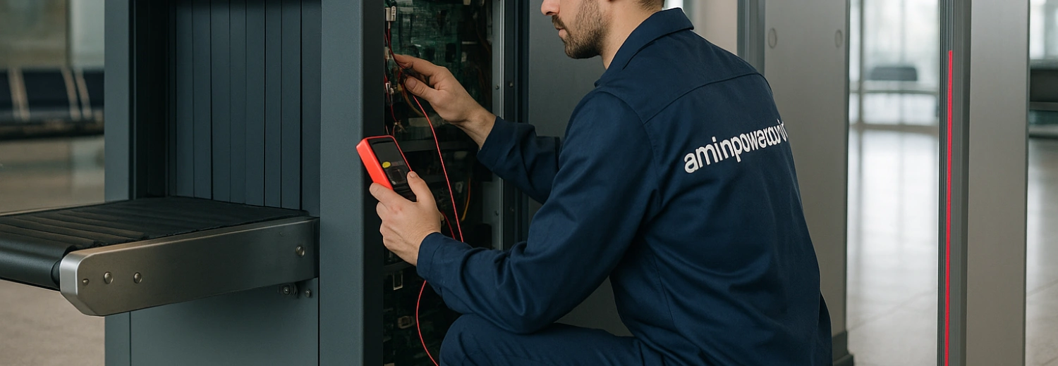 تعمیر دستگاه ایکس ری بازرسی فرودگاهی