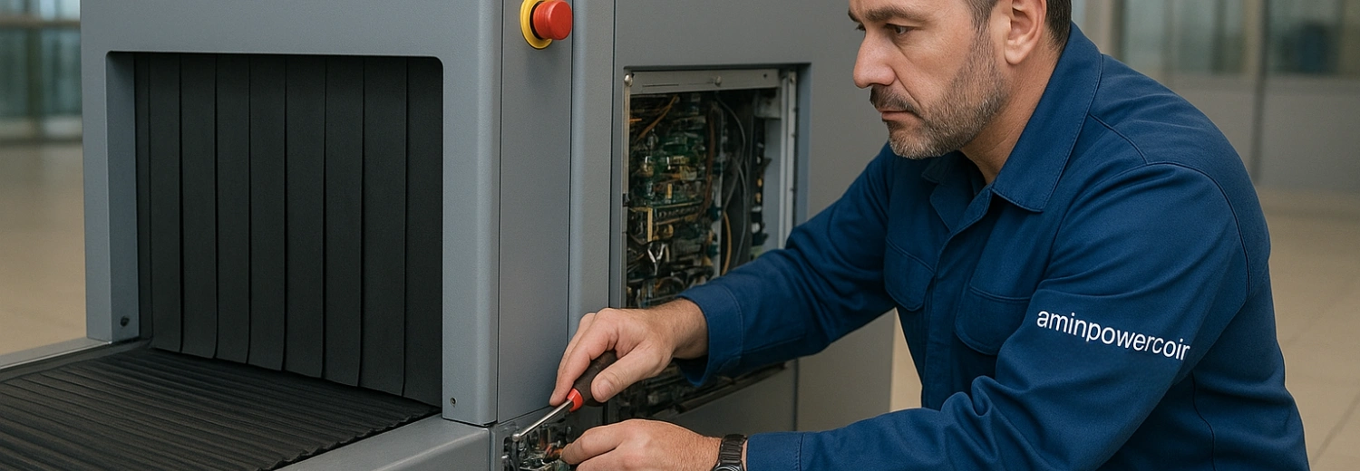 تعمیر دستگاه ایکس ری بازرسی فرودگاهی