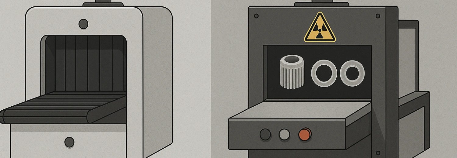 تفاوت دستگاه ایکس ری صنعتی و امنیتی