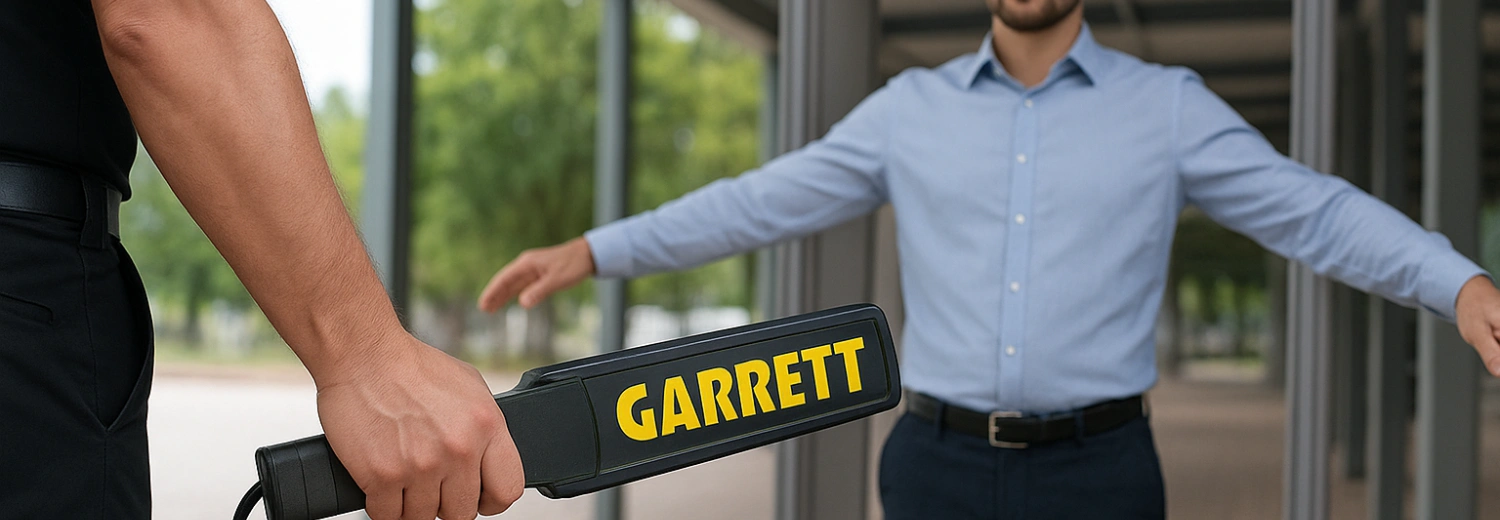 مقایسه گیت فلزیاب و راکت بازرسی بدنی